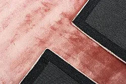 Viscose-vloerkleed - Jodhpur Special Luxury Edition (roze)