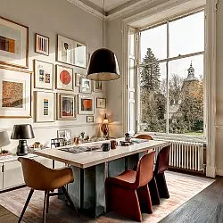 Viscose-vloerkleed - Jodhpur Special Luxury Edition (abrikoos)