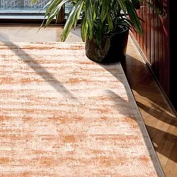 Viscose-vloerkleed - Jodhpur Special Luxury Edition (abrikoos)