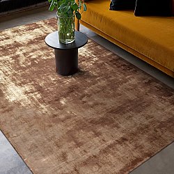 Viscose-vloerkleed - Jodhpur Special Luxury Edition (bruin)