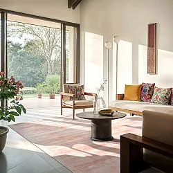 Viscose-vloerkleed - Jodhpur Special Luxury Edition (roze)