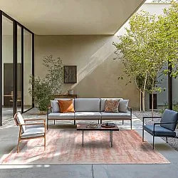 Viscose-vloerkleed - Jodhpur Special Luxury Edition (roze)