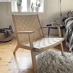 Hoogpolig vloerkleed - Janjira (zilver)