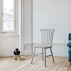 Peg stoel - Elsa (lichtgrijs) - 2 stuks