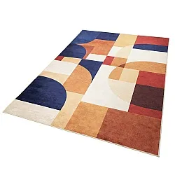 Wilton - Alexandra (terracotta/blauw/multi)