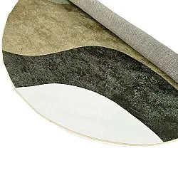 Rond vloerkleed - Barcelona (bruin)