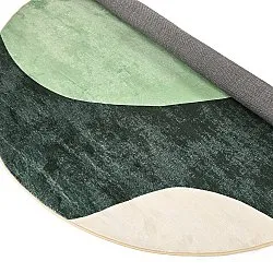 Rond vloerkleed - Barcelona (groente)