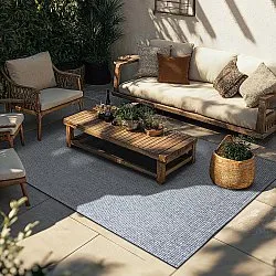 Vloerkleden voor binnen en buiten - Bergen (antraciet)