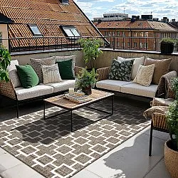 Vloerkleden voor binnen en buiten - Brussels Silver (grijs)