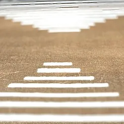 Wilton - Carmen (bruin/wit)