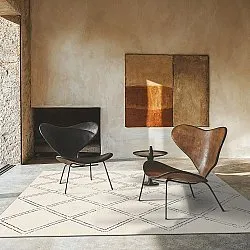 Vloerkleden voor binnen en buiten - Brussels Diamond (wit)