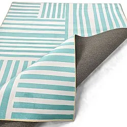 Wilton - Joma (turkoois/wit)