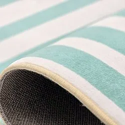 Wilton - Joma (turkoois/wit)