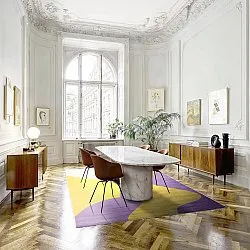 Wilton - Leiden (geel/paars)