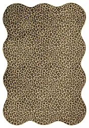 Golvend Wilton-tapijt - Leopard (bruin)