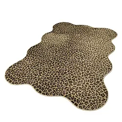 Golvend Wilton-tapijt - Leopard (bruin)