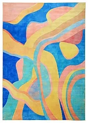 Wilton - Nelson (blauw/multi)
