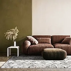 Vloerkleden voor binnen en buiten - Brussels Night (grijs)