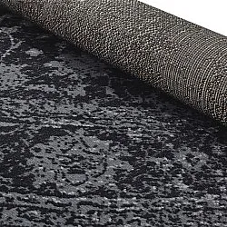 Rond vloerkleed - Peking Majestic (zwart)