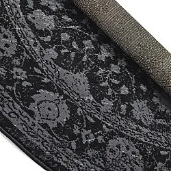 Rond vloerkleed - Peking Majestic (zwart)