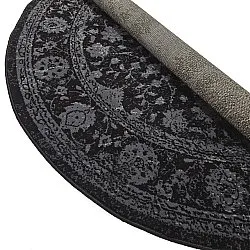 Rond vloerkleed - Peking Majestic (zwart)