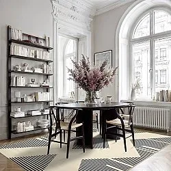 Wilton - Pucon (zwart/crème)