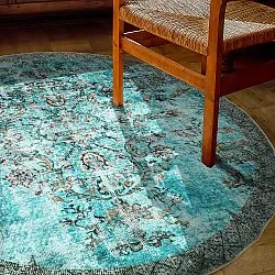 Rond vloerkleed - Rosalie (blauw)