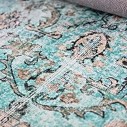 Rond vloerkleed - Rosalie (blauw)