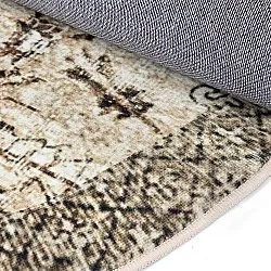 Rond vloerkleed - Rosalie (bruin)