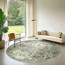 Rond vloerkleed - Rosalie (groente)