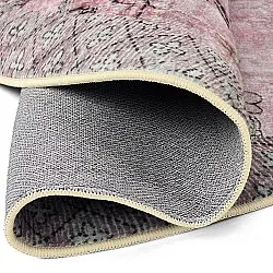 Rond vloerkleed - Rosalie (roze)