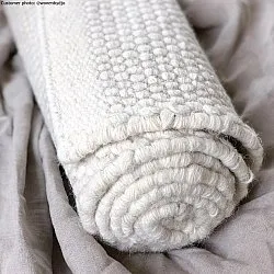 Wollen-vloerkleed - Coastal (wit)