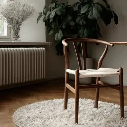 Stoel - Alta (okkernoot/beige) - 2 stuks