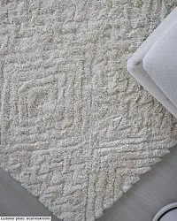 Hoogpolig vloerkleed - Stettin (offwhite)