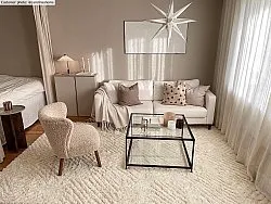 Ronde vloerkleden - Monti (offwhite)