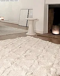 Hoogpolig vloerkleed - Everett (offwhite)