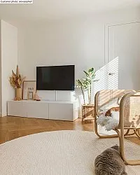 Ronde vloerkleden - Otago (wit)