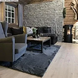 Hoogpolig vloerkleed - Aranga Super Soft Fur (antraciet)