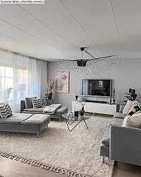 Hoogpolig vloerkleed - Cudillero (beige)