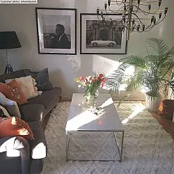 Hoogpolig vloerkleed - Everett (offwhite)