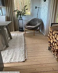 Hoogpolig vloerkleed - Orellana (beige)