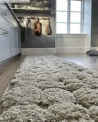 Hoogpolig vloerkleed - Fondi (beige)