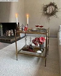 Wollen-vloerkleed - Avafors Wool Bubble (beige)