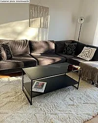 Hoogpolig vloerkleed - Rostock (offwhite)