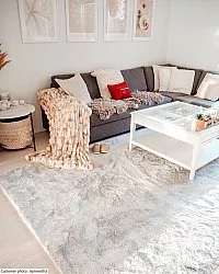 Hoogpolig vloerkleed - Aranga Super Soft Fur (grijs)