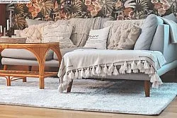 Hoogpolig vloerkleed - Cosy (beige)