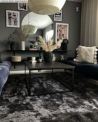 Hoogpolig vloerkleed - Aranga Super Soft Fur (antraciet)