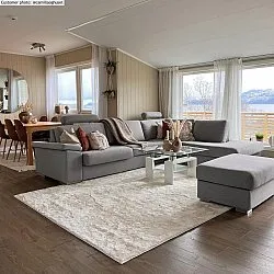 Hoogpolig vloerkleed - Aranga Super Soft Fur (wit)