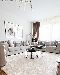 Hoogpolig vloerkleed - Aranga Super Soft Fur (beige)