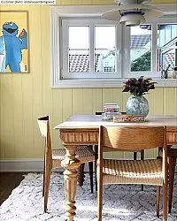 Hoogpolig vloerkleed - Marini (blauw/multi)